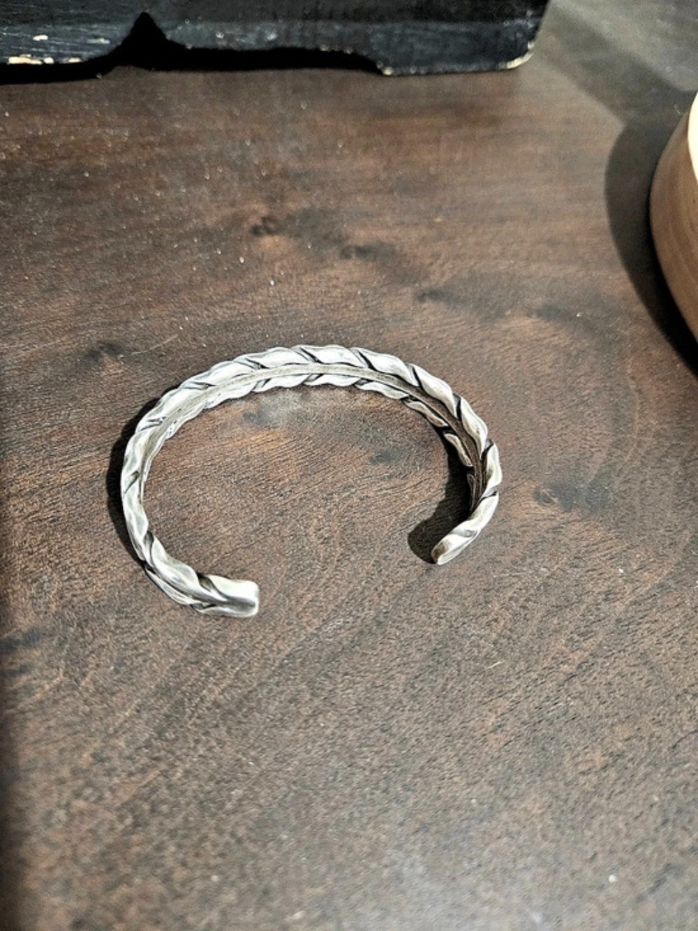 Sterling Silver Braided Cuff Bracelet